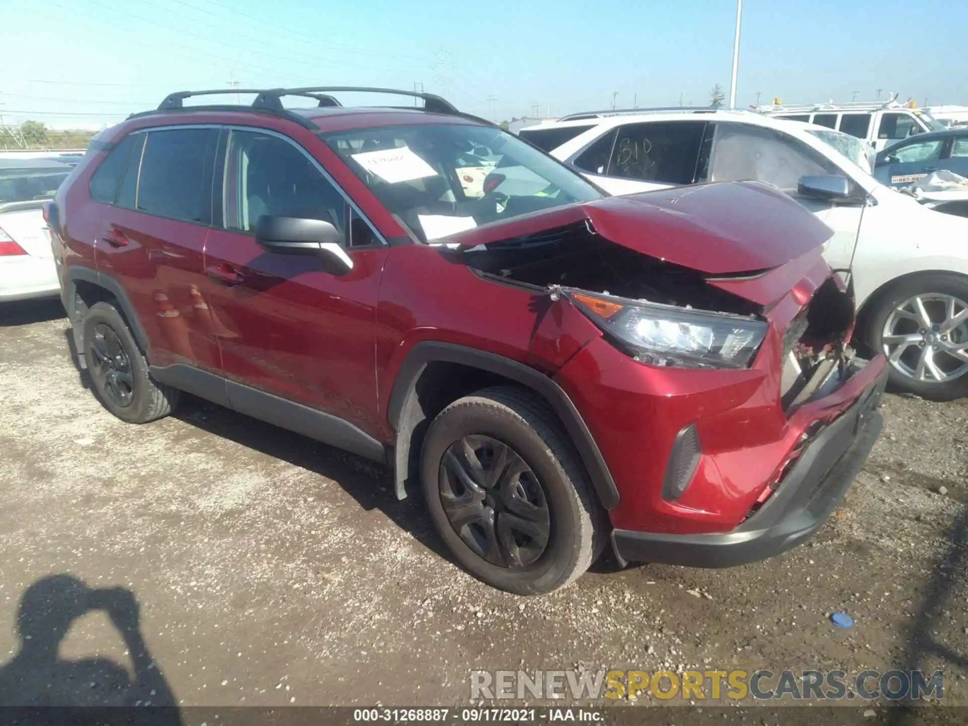 1 Фотография поврежденного автомобиля 2T3F1RFV9KW010295 TOYOTA RAV4 2019