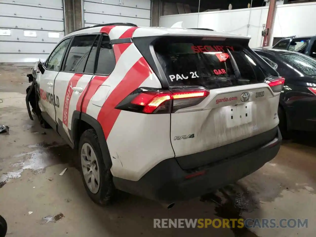 3 Photograph of a damaged car 2T3F1RFV9KW011740 TOYOTA RAV4 2019