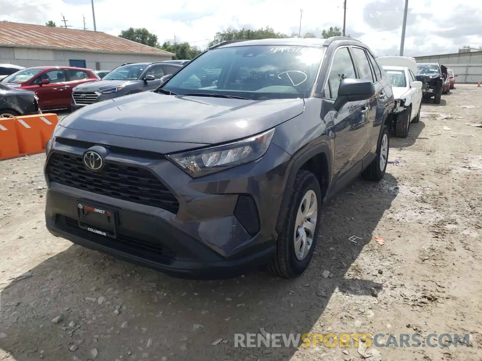 2 Photograph of a damaged car 2T3F1RFV9KW015447 TOYOTA RAV4 2019