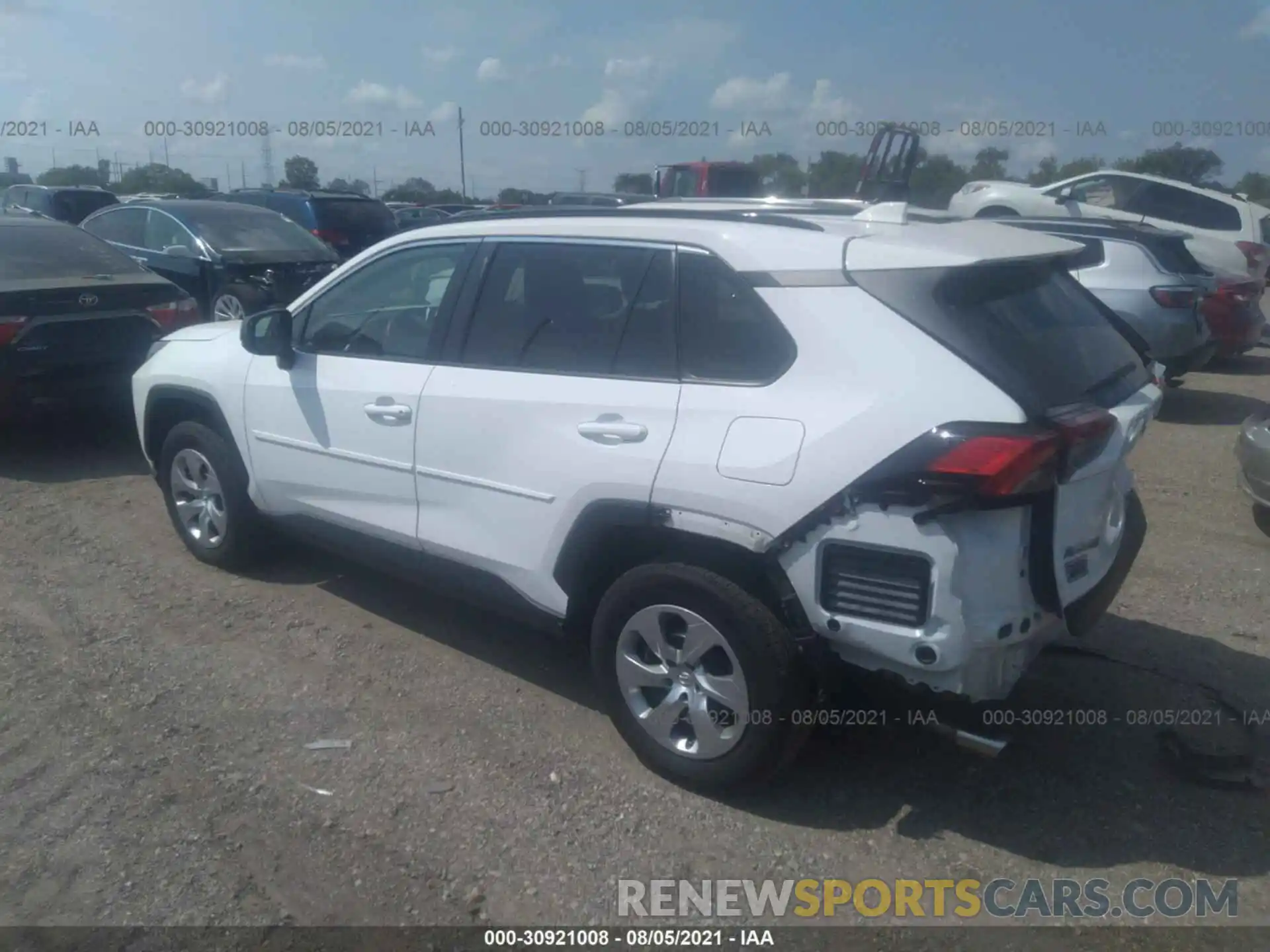 3 Photograph of a damaged car 2T3F1RFV9KW023483 TOYOTA RAV4 2019