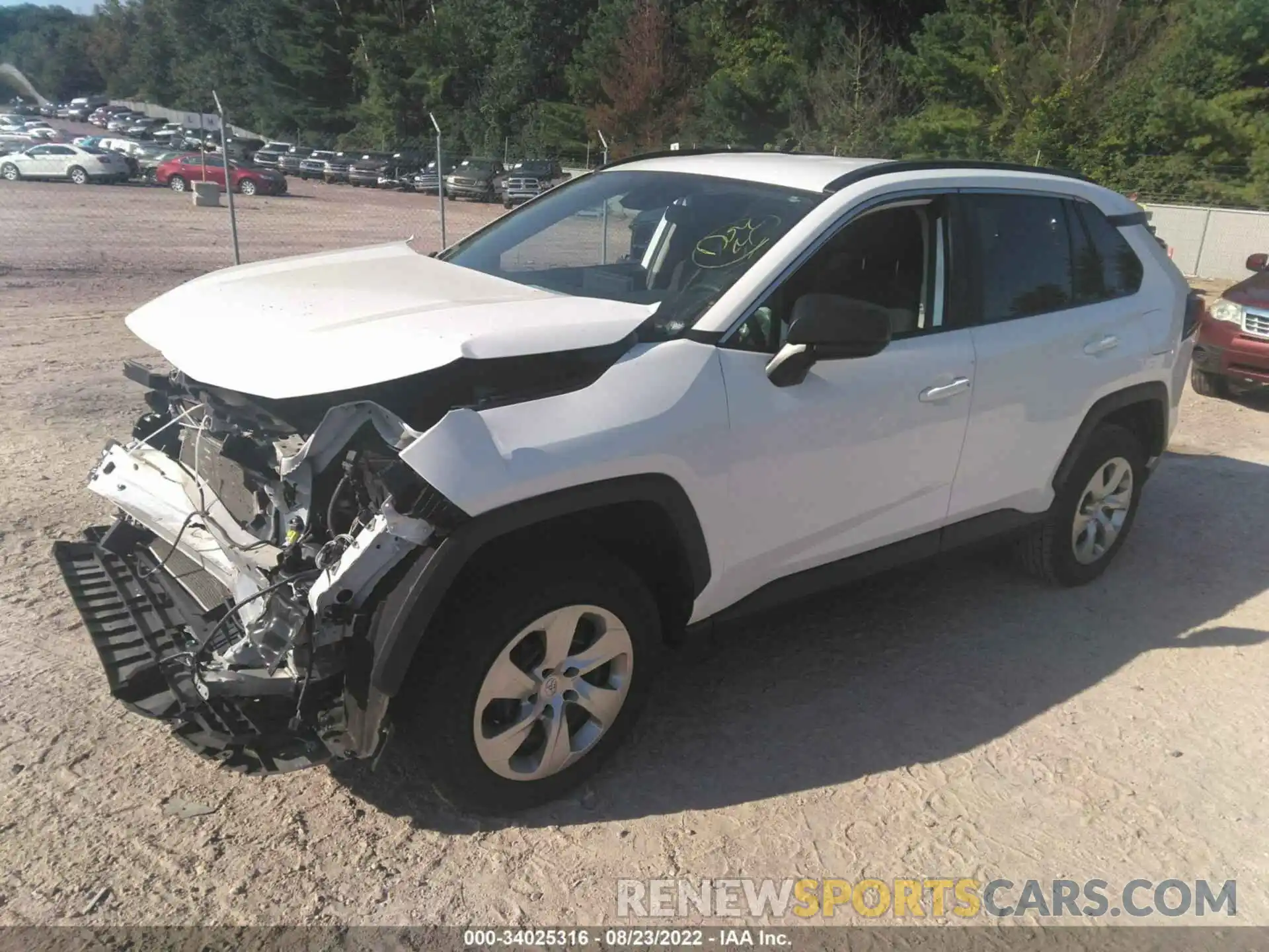 2 Photograph of a damaged car 2T3F1RFV9KW029476 TOYOTA RAV4 2019