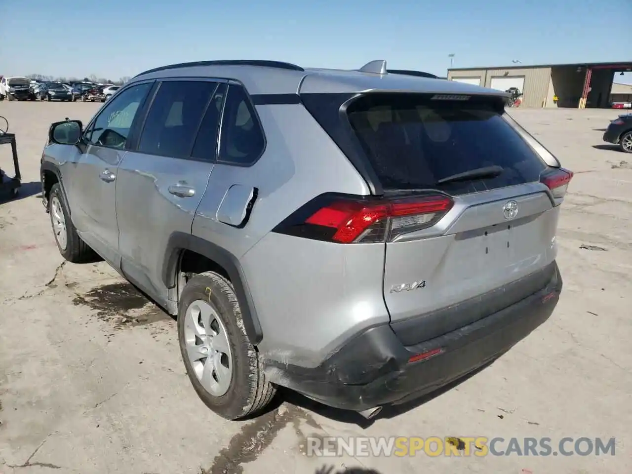 3 Photograph of a damaged car 2T3F1RFV9KW054152 TOYOTA RAV4 2019