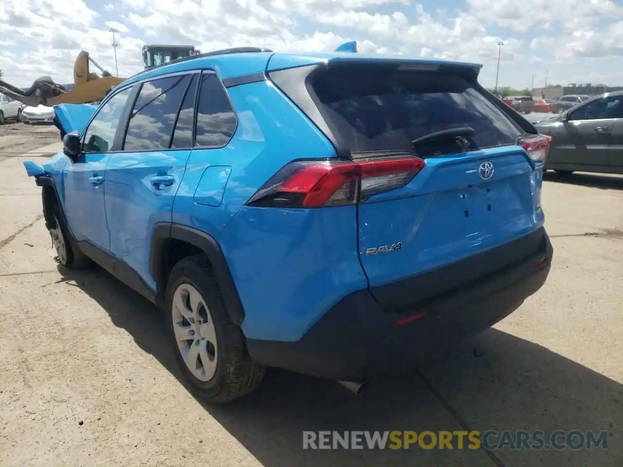 3 Photograph of a damaged car 2T3F1RFV9KW055205 TOYOTA RAV4 2019