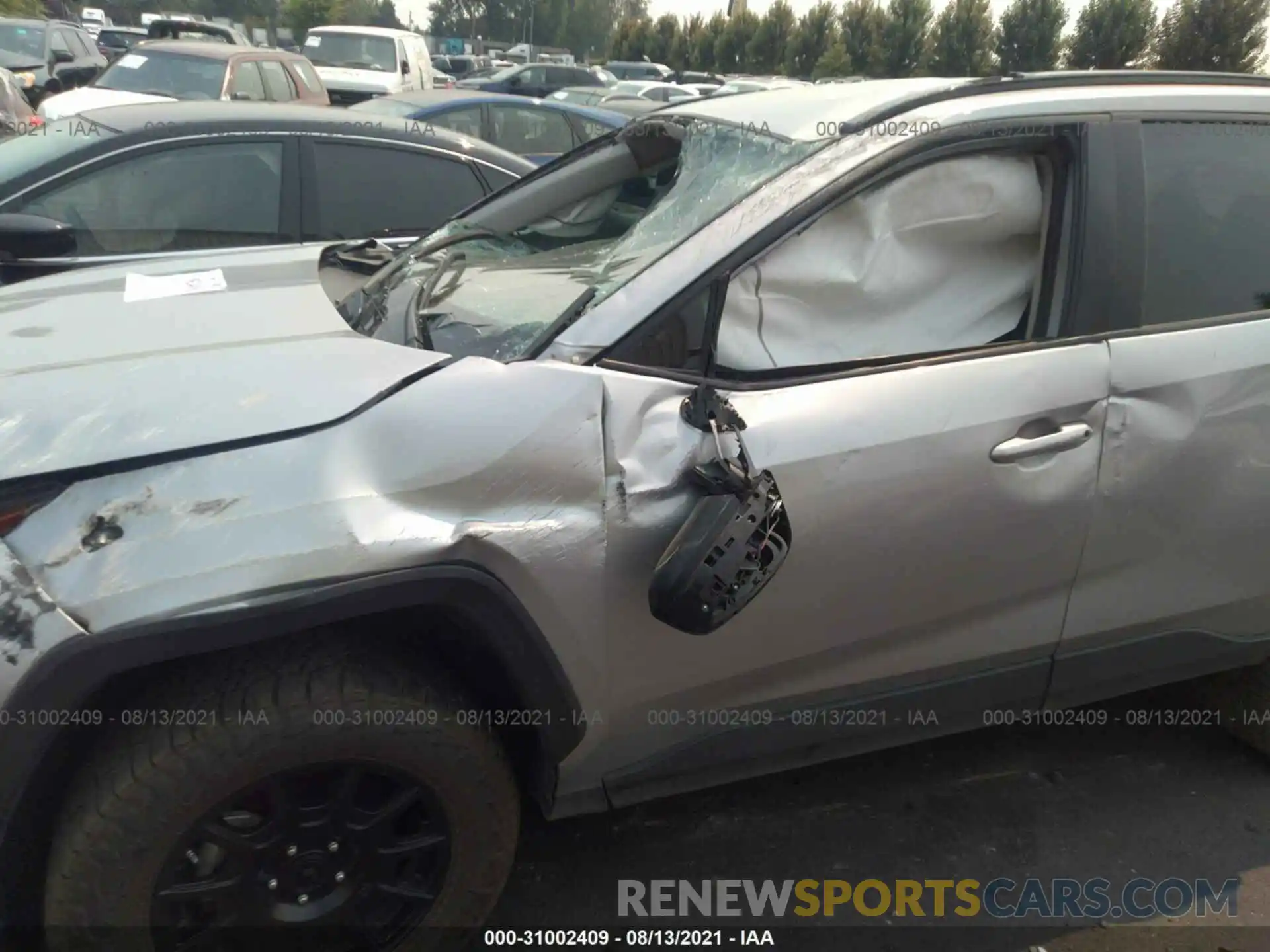 6 Фотография поврежденного автомобиля 2T3F1RFV9KW057245 TOYOTA RAV4 2019