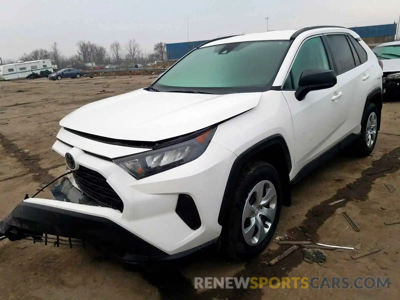 2 Photograph of a damaged car 2T3F1RFV9KW064860 TOYOTA RAV4 2019