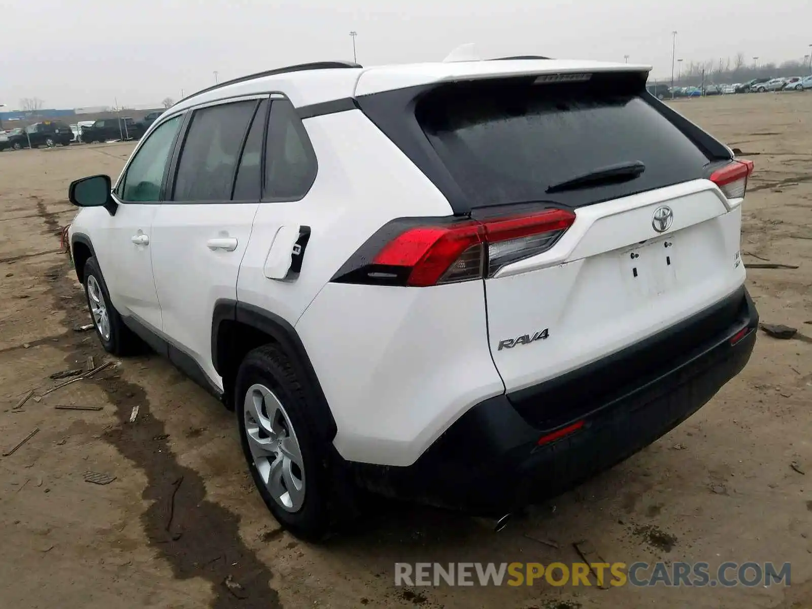 3 Photograph of a damaged car 2T3F1RFV9KW064860 TOYOTA RAV4 2019