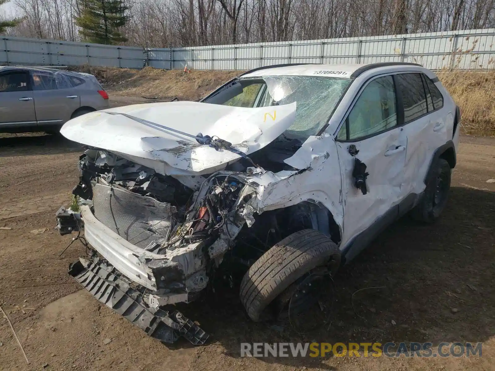 2 Photograph of a damaged car 2T3F1RFV9KW083828 TOYOTA RAV4 2019