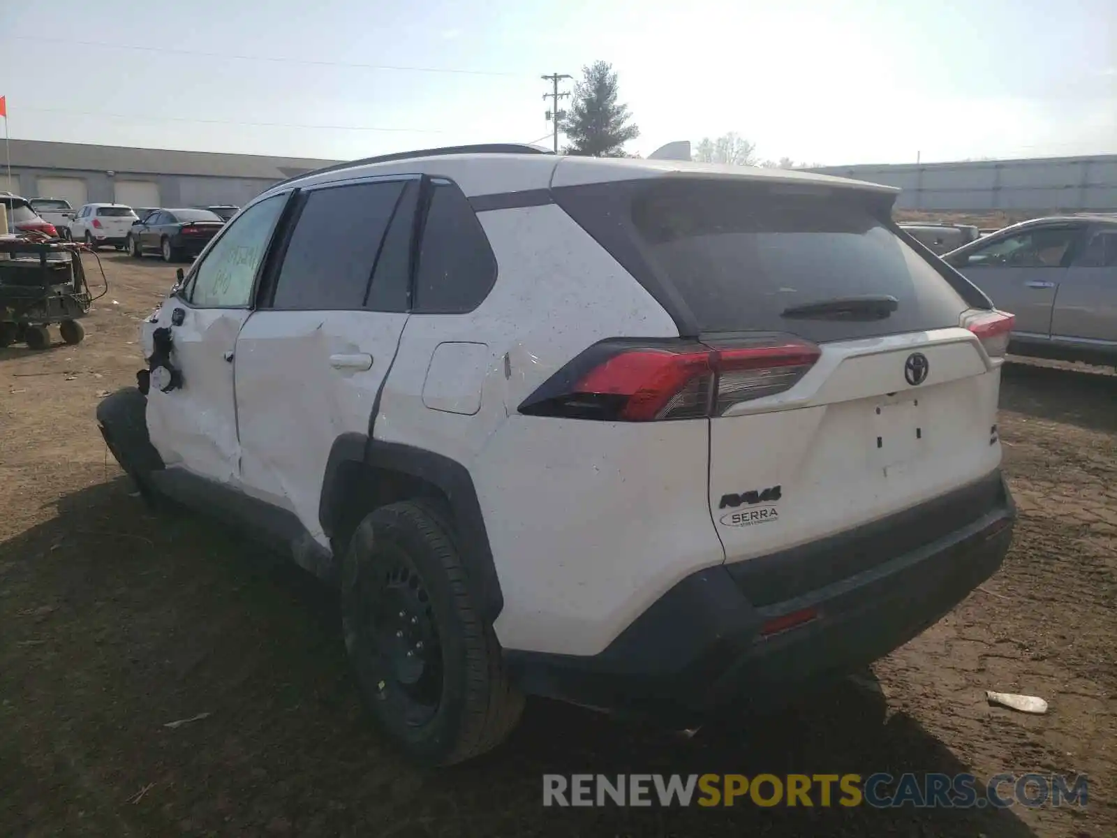 3 Photograph of a damaged car 2T3F1RFV9KW083828 TOYOTA RAV4 2019