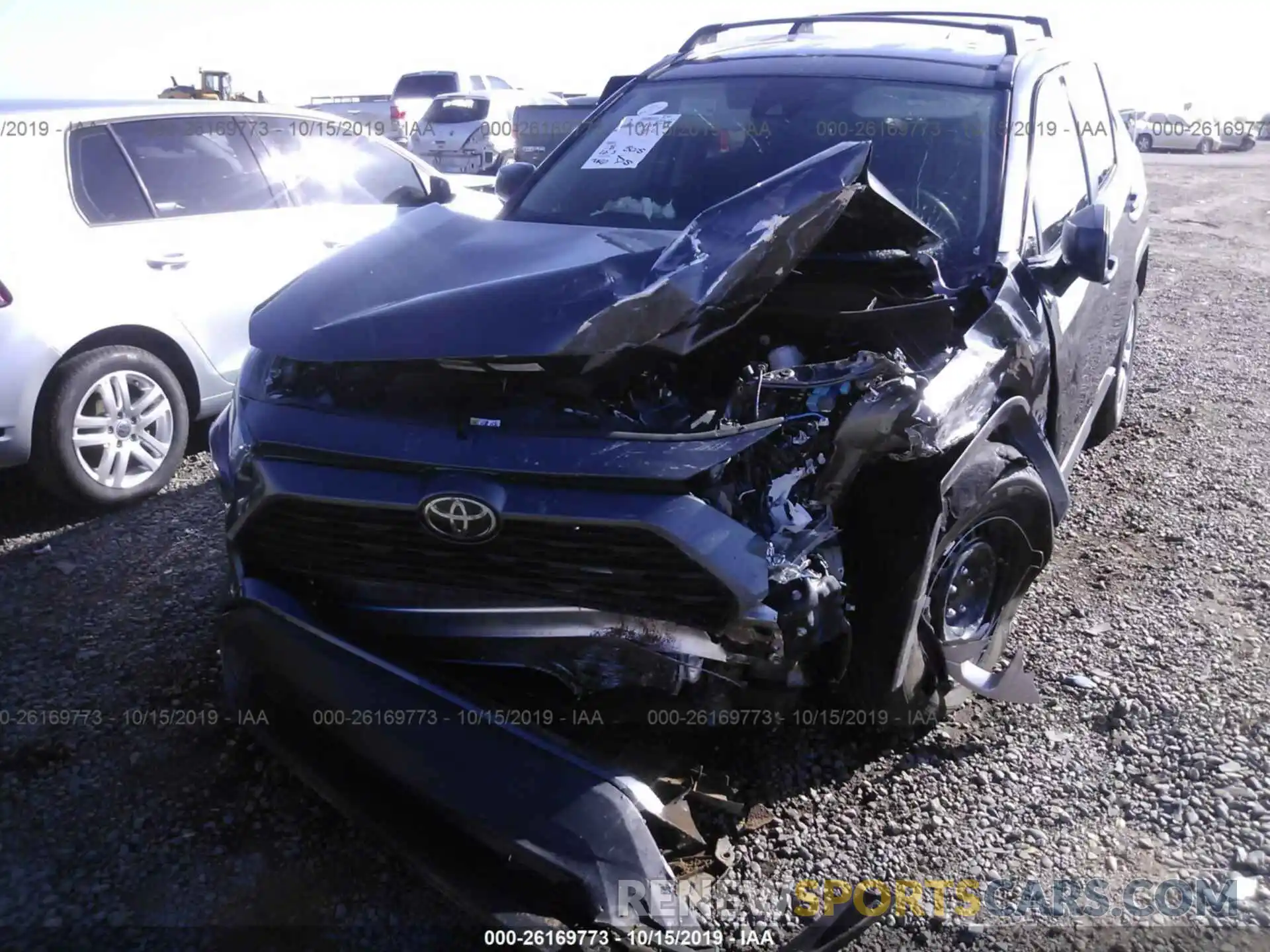 6 Photograph of a damaged car 2T3F1RFVXKC004927 TOYOTA RAV4 2019