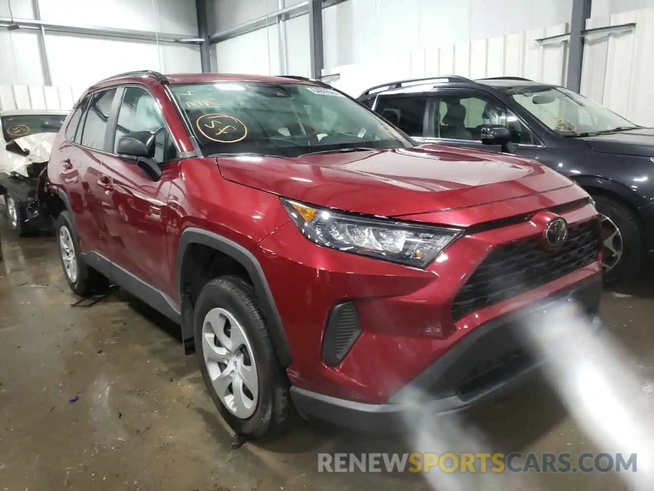 1 Photograph of a damaged car 2T3F1RFVXKC014857 TOYOTA RAV4 2019