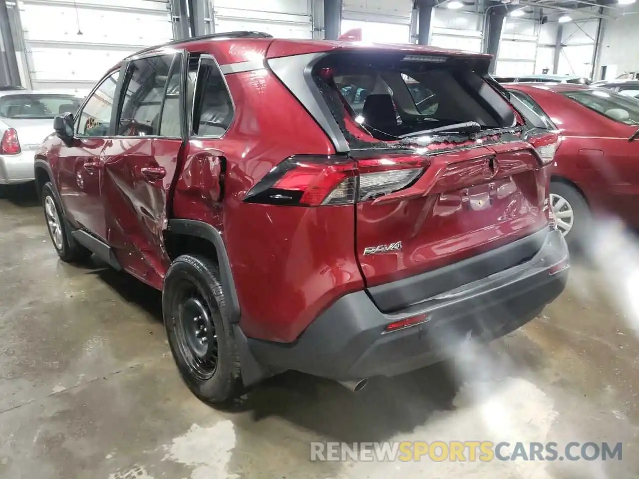 3 Photograph of a damaged car 2T3F1RFVXKC014857 TOYOTA RAV4 2019