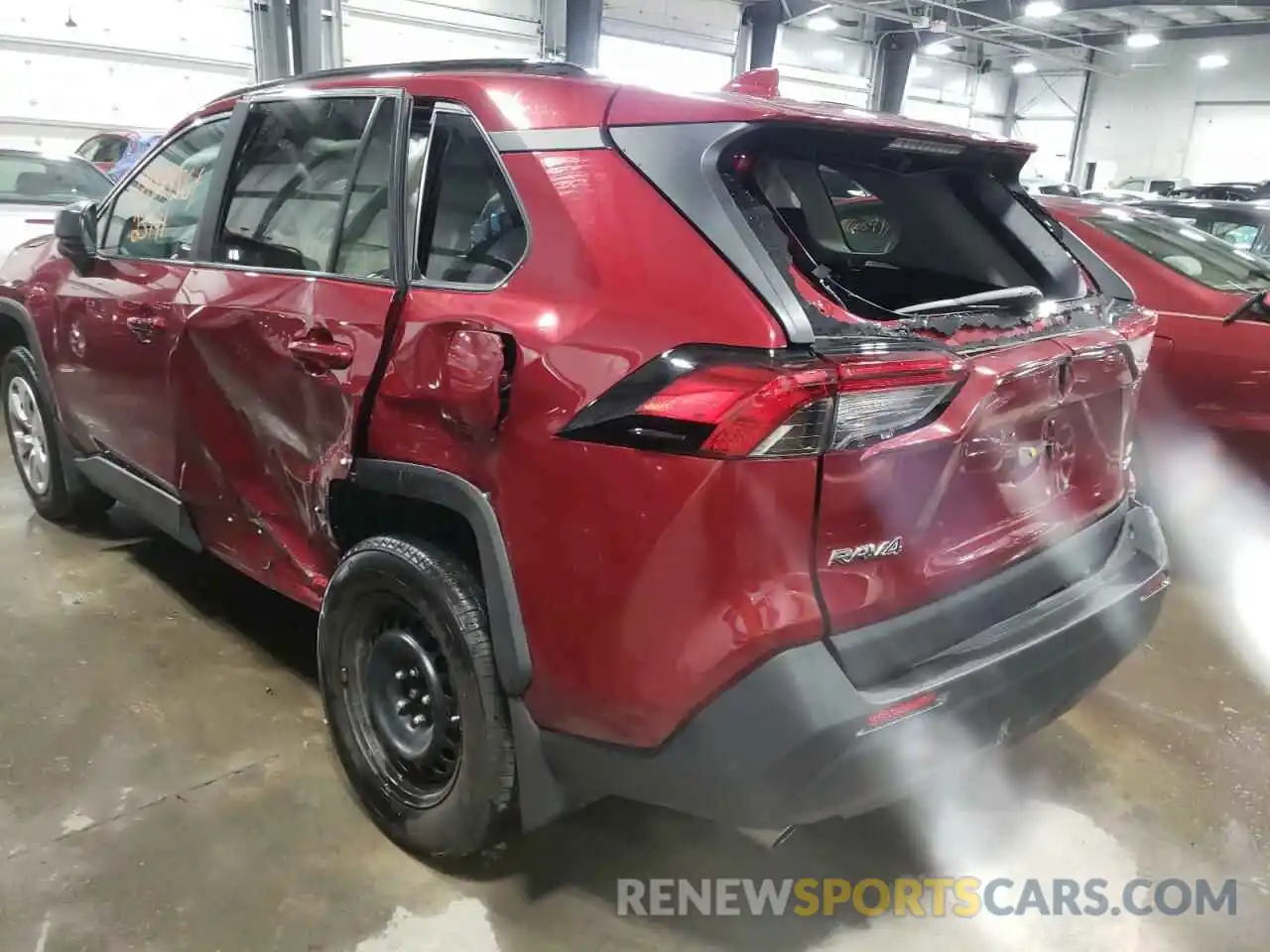 9 Photograph of a damaged car 2T3F1RFVXKC014857 TOYOTA RAV4 2019