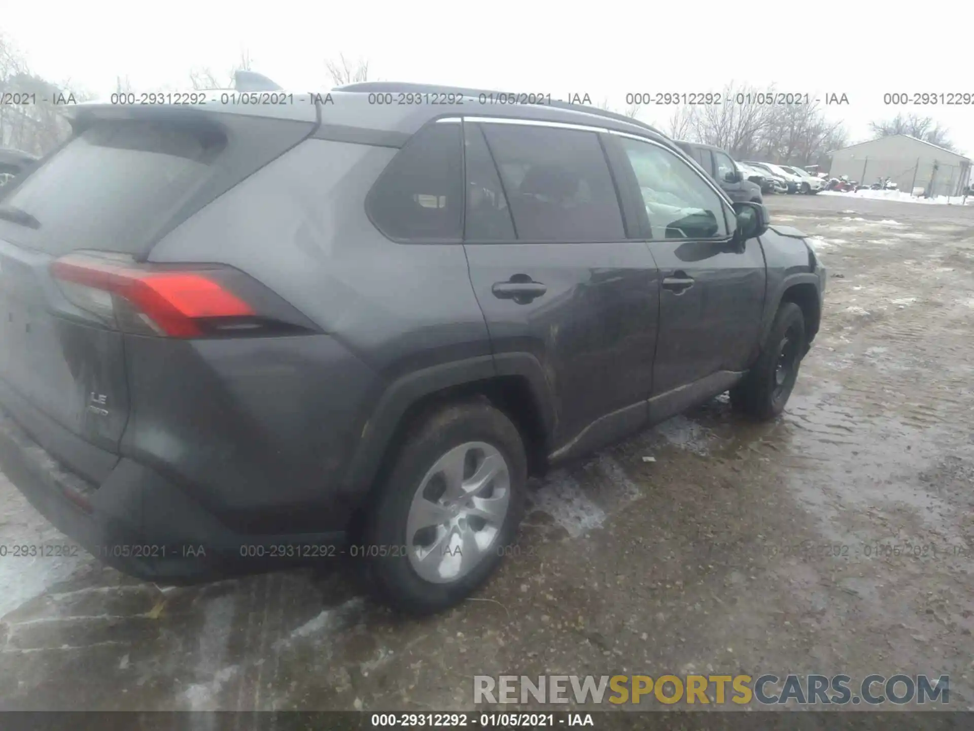 4 Photograph of a damaged car 2T3F1RFVXKC021100 TOYOTA RAV4 2019