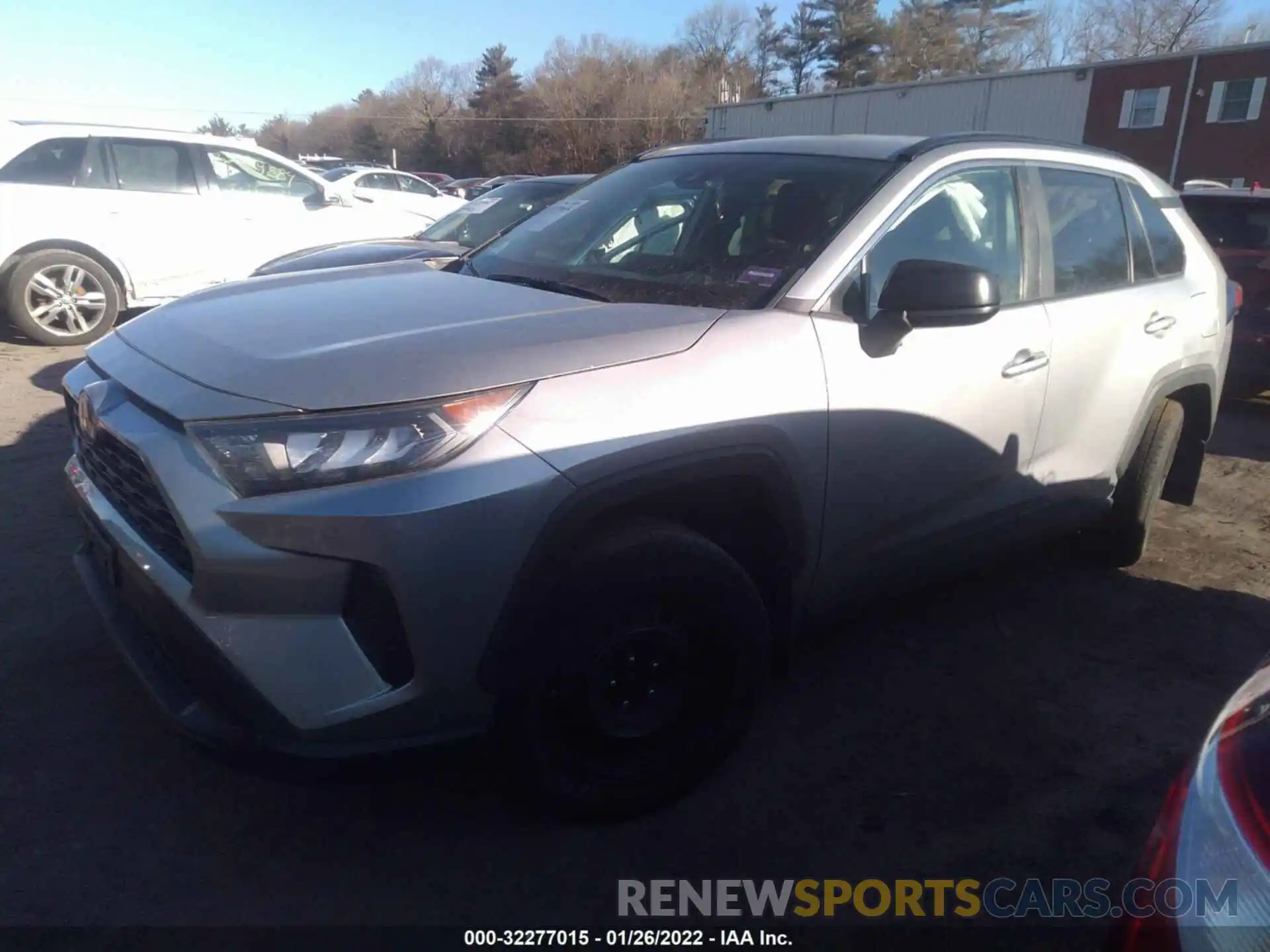 2 Photograph of a damaged car 2T3F1RFVXKC021596 TOYOTA RAV4 2019