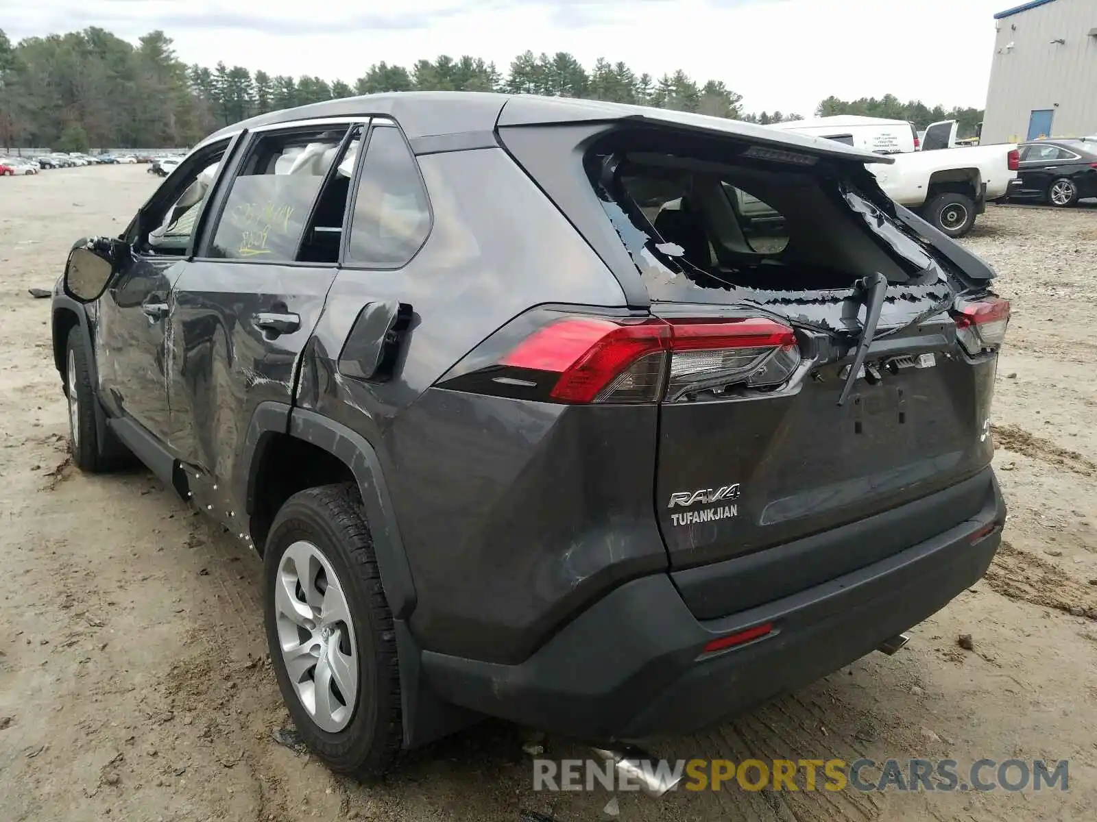 3 Photograph of a damaged car 2T3F1RFVXKC024241 TOYOTA RAV4 2019