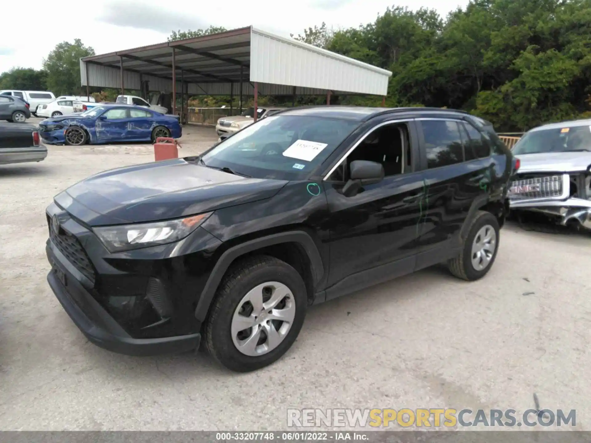 2 Photograph of a damaged car 2T3F1RFVXKC040066 TOYOTA RAV4 2019