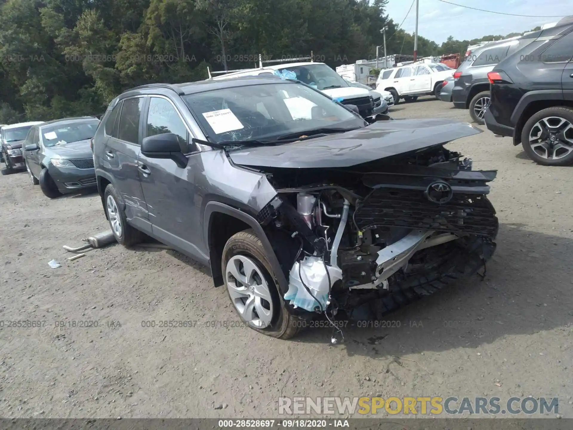 1 Photograph of a damaged car 2T3F1RFVXKC040777 TOYOTA RAV4 2019