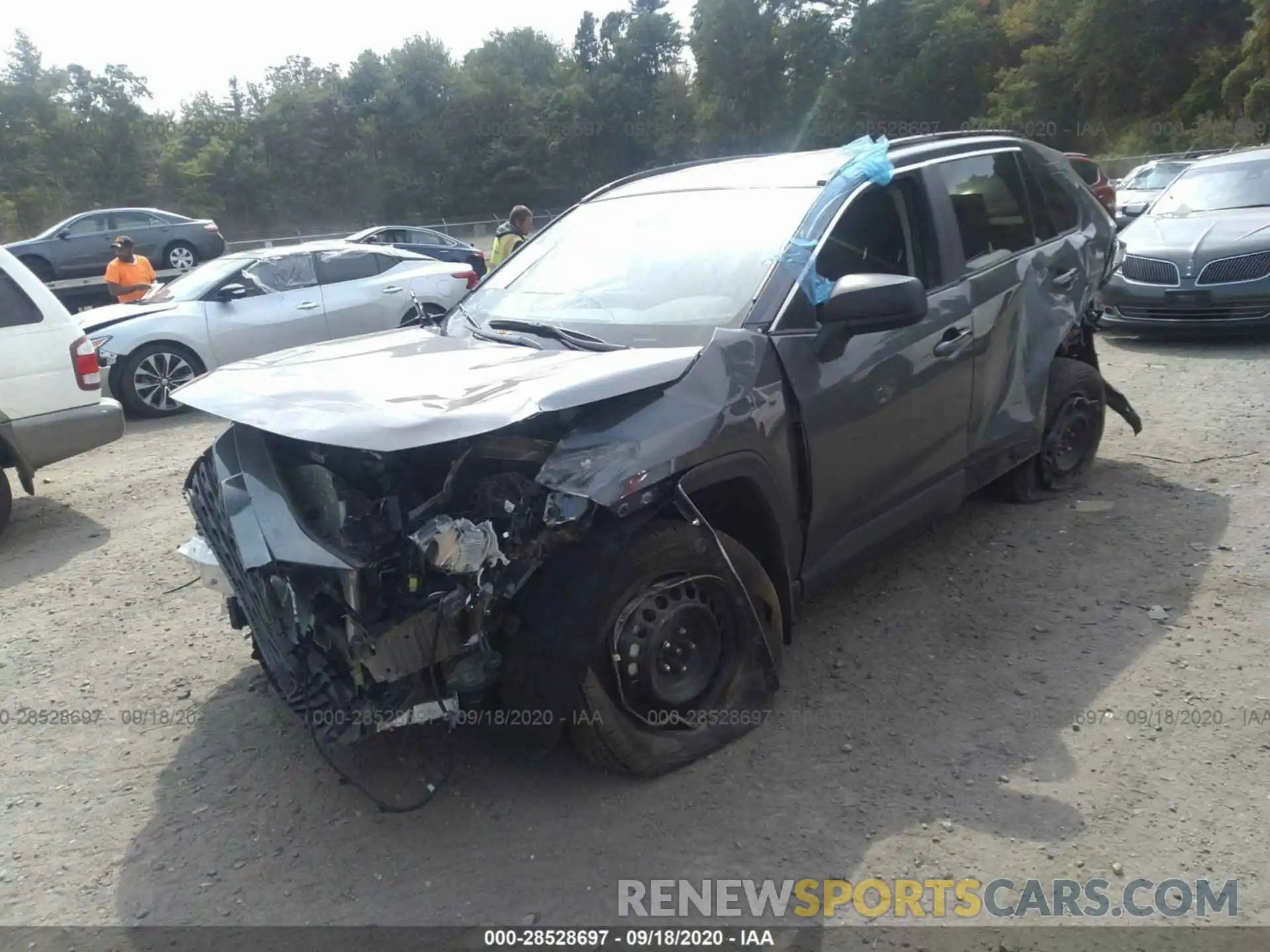 2 Photograph of a damaged car 2T3F1RFVXKC040777 TOYOTA RAV4 2019