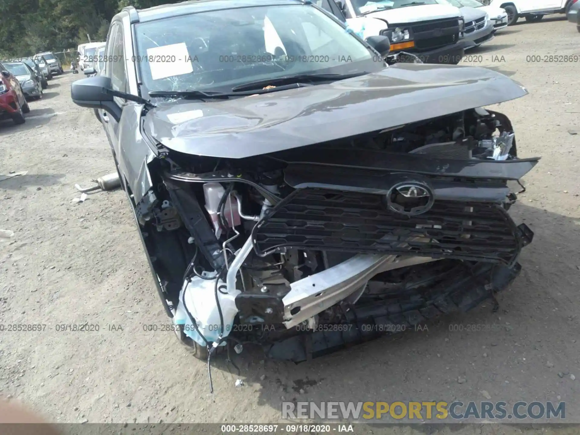 6 Photograph of a damaged car 2T3F1RFVXKC040777 TOYOTA RAV4 2019