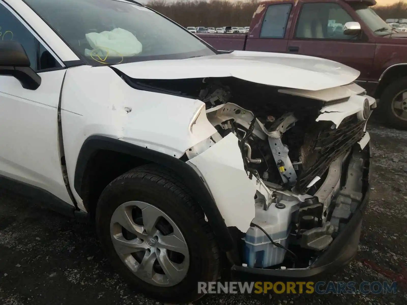 9 Photograph of a damaged car 2T3F1RFVXKC044456 TOYOTA RAV4 2019