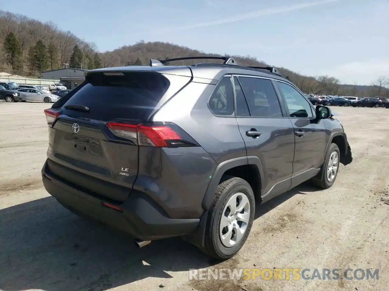 4 Photograph of a damaged car 2T3F1RFVXKC046319 TOYOTA RAV4 2019