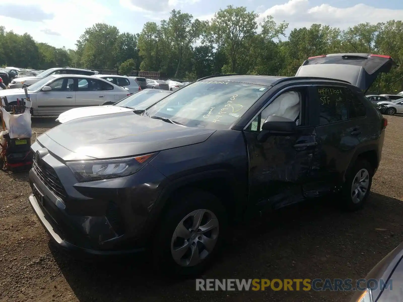 2 Photograph of a damaged car 2T3F1RFVXKC052735 TOYOTA RAV4 2019