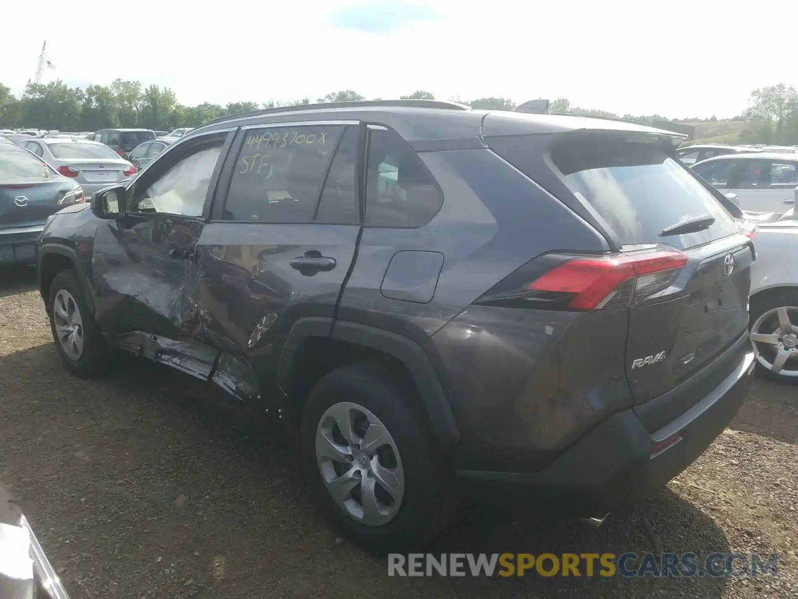 3 Photograph of a damaged car 2T3F1RFVXKC052735 TOYOTA RAV4 2019