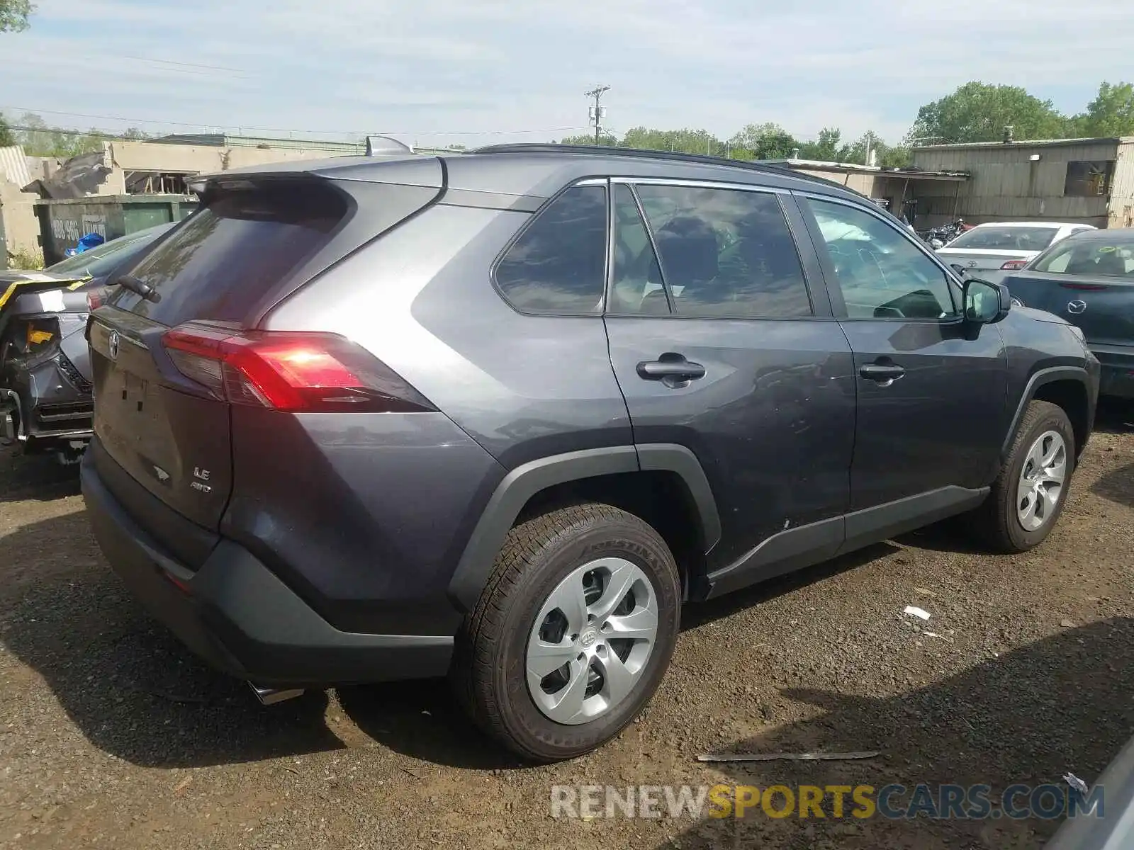 4 Photograph of a damaged car 2T3F1RFVXKC052735 TOYOTA RAV4 2019