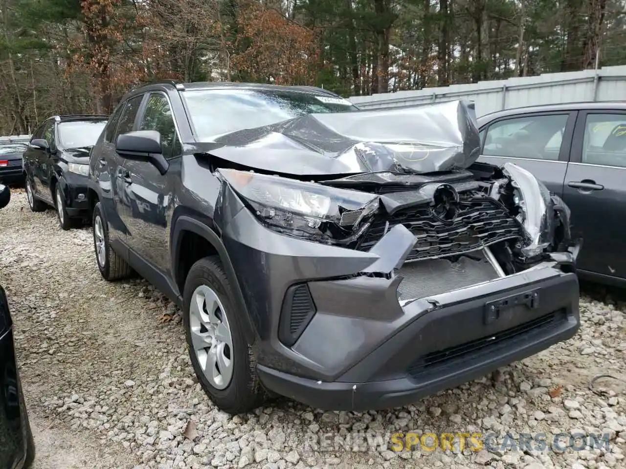 1 Фотография поврежденного автомобиля 2T3F1RFVXKC053299 TOYOTA RAV4 2019