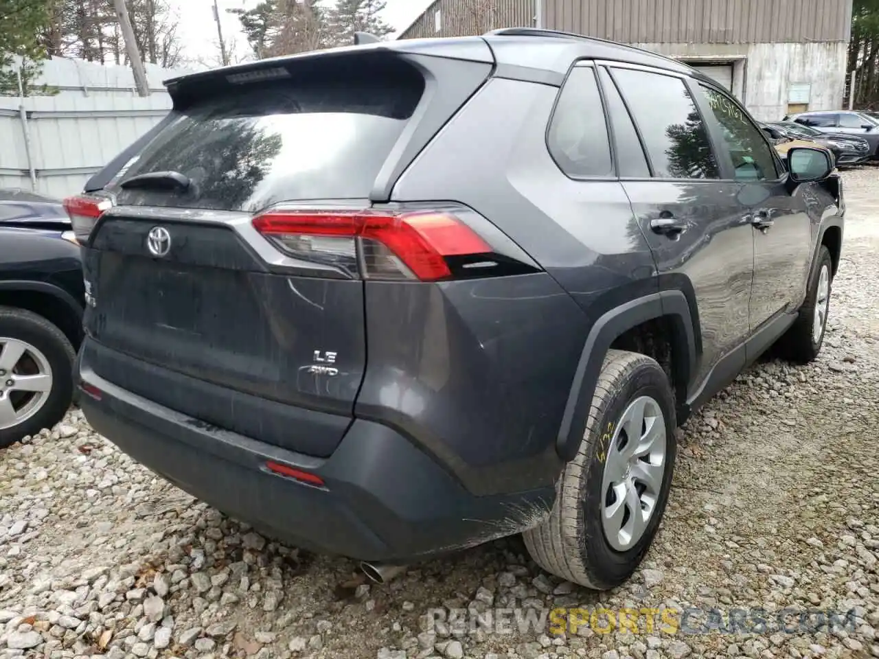 4 Фотография поврежденного автомобиля 2T3F1RFVXKC053299 TOYOTA RAV4 2019