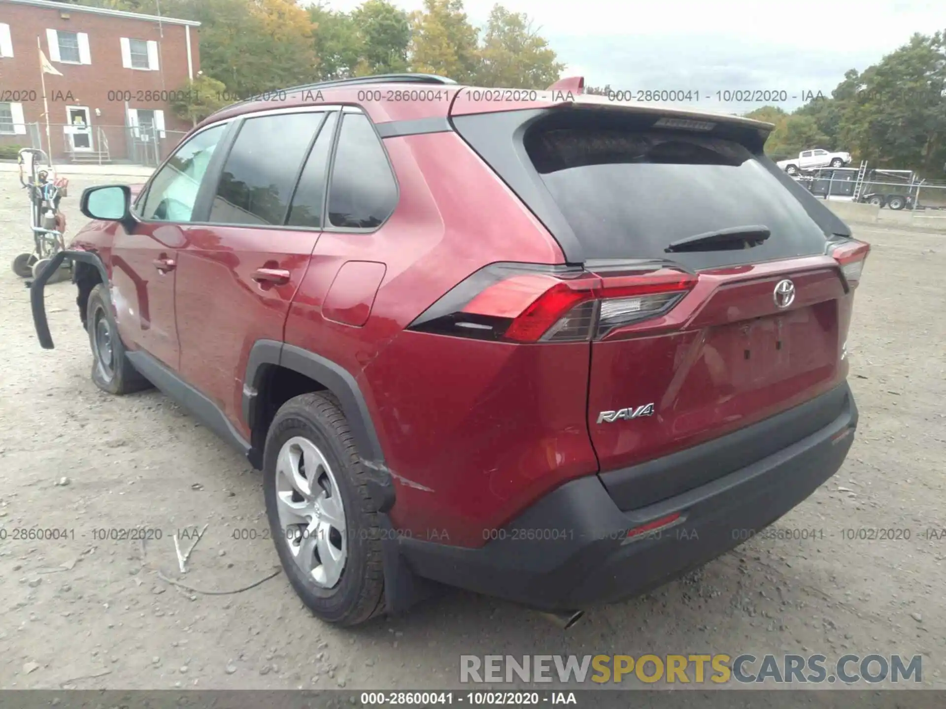 3 Photograph of a damaged car 2T3F1RFVXKC055165 TOYOTA RAV4 2019