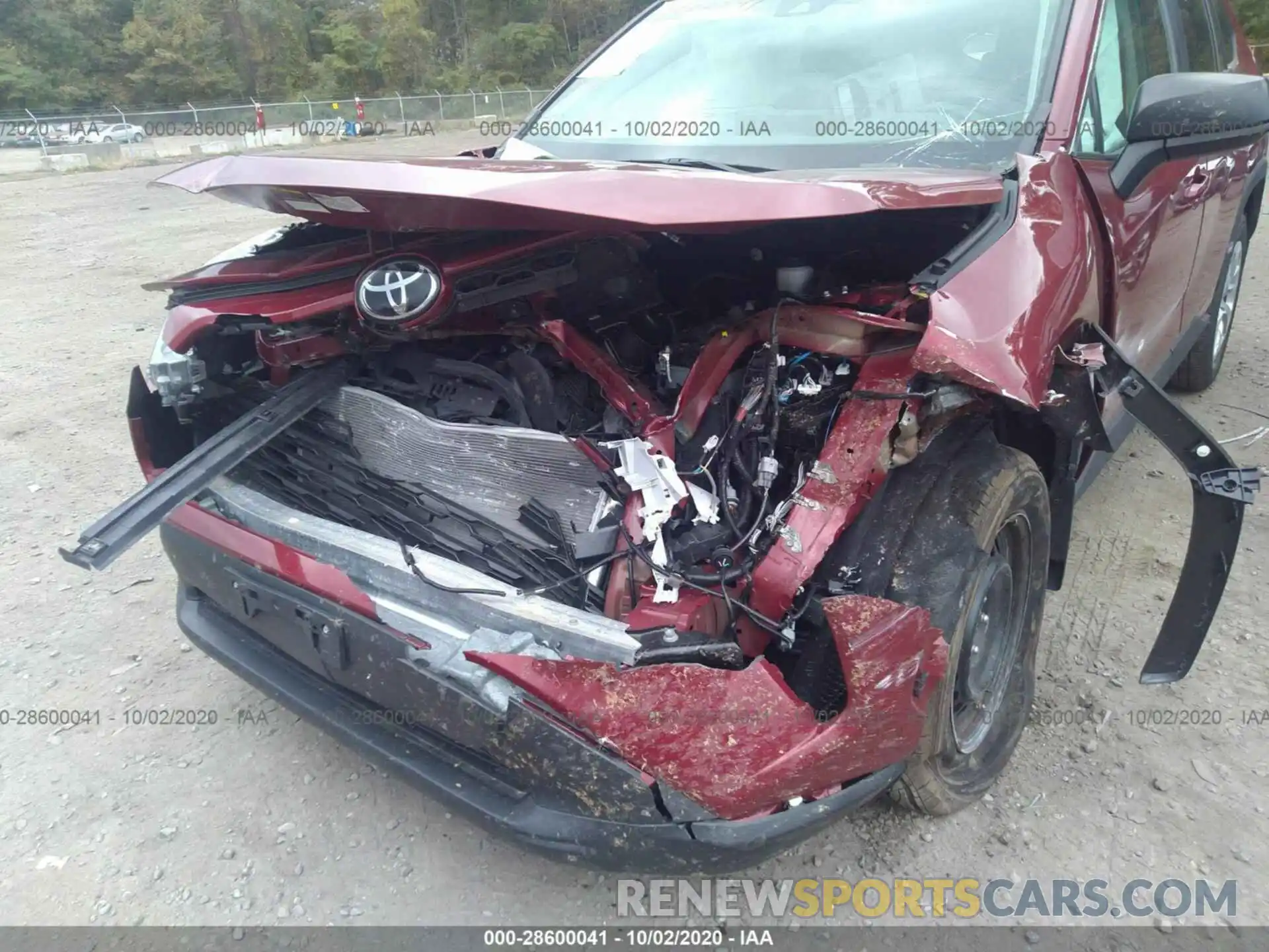 6 Photograph of a damaged car 2T3F1RFVXKC055165 TOYOTA RAV4 2019