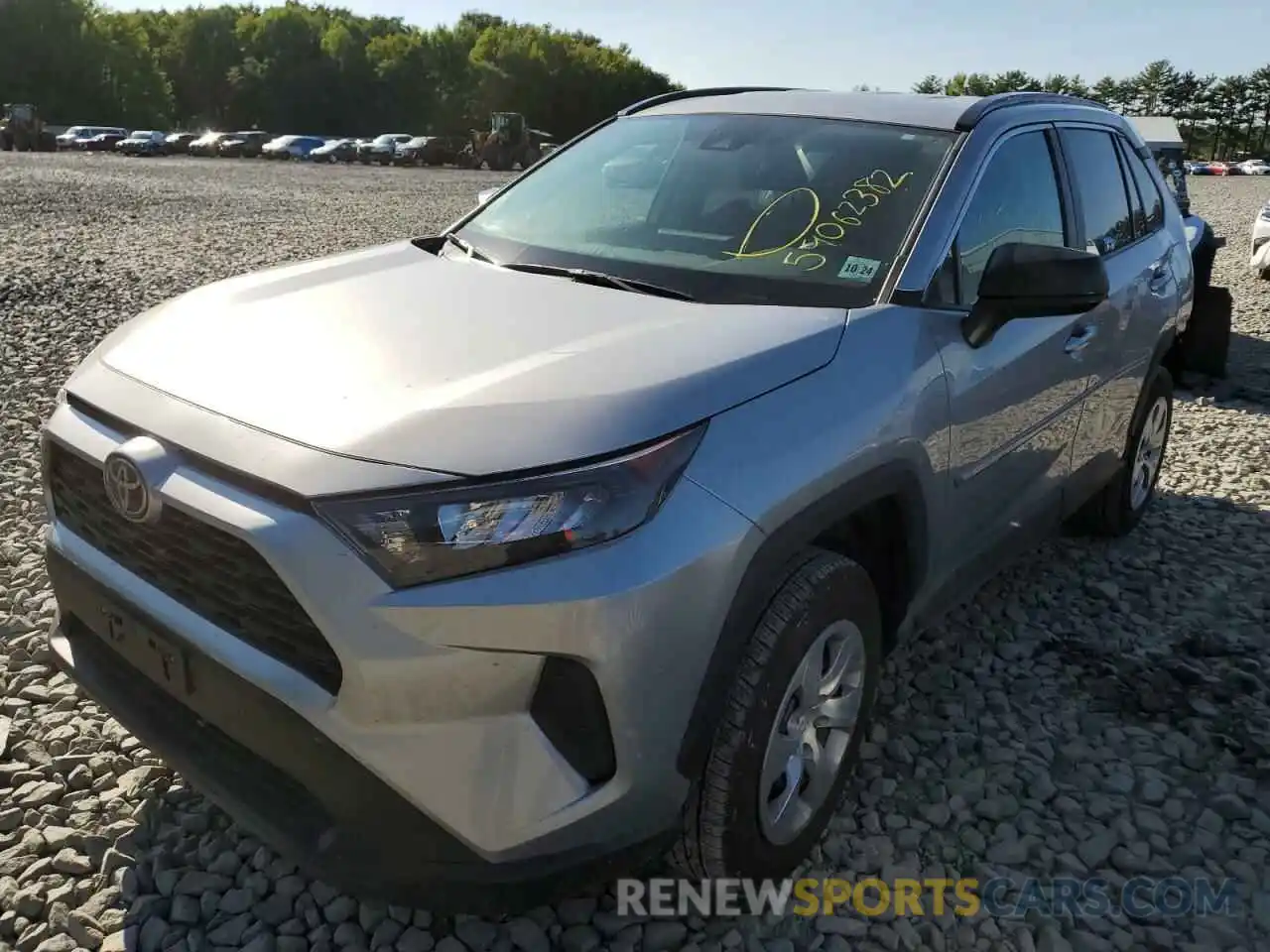 2 Photograph of a damaged car 2T3F1RFVXKC059636 TOYOTA RAV4 2019