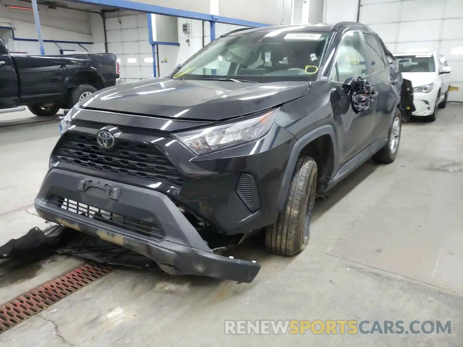 2 Photograph of a damaged car 2T3F1RFVXKW005378 TOYOTA RAV4 2019