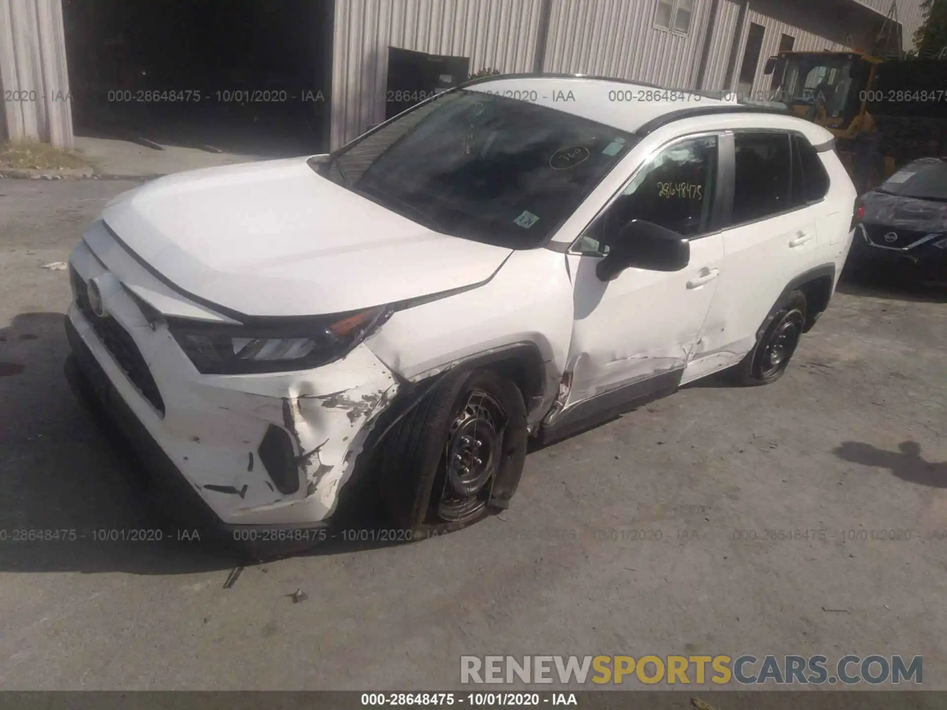 2 Photograph of a damaged car 2T3F1RFVXKW007566 TOYOTA RAV4 2019