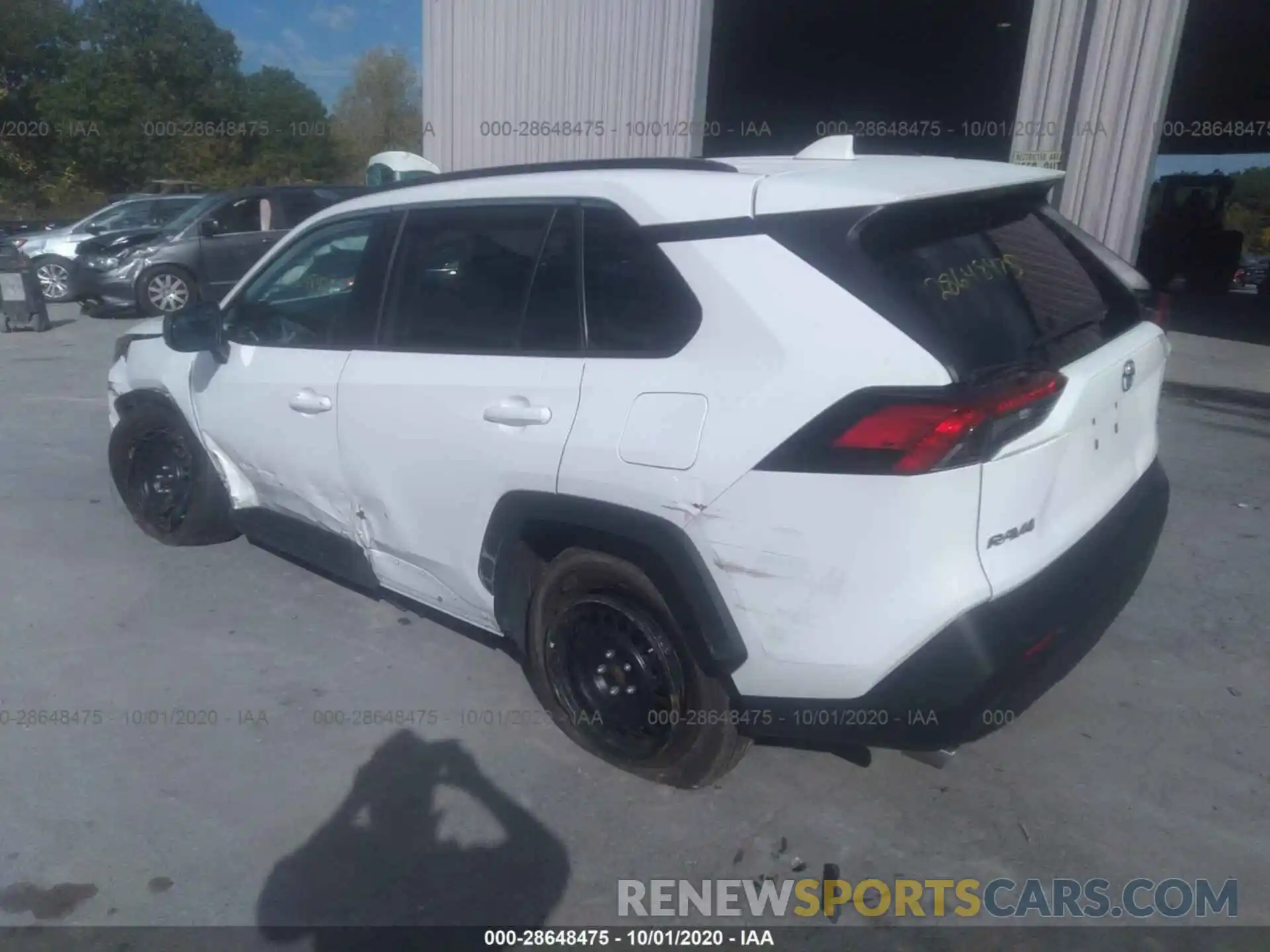 3 Photograph of a damaged car 2T3F1RFVXKW007566 TOYOTA RAV4 2019