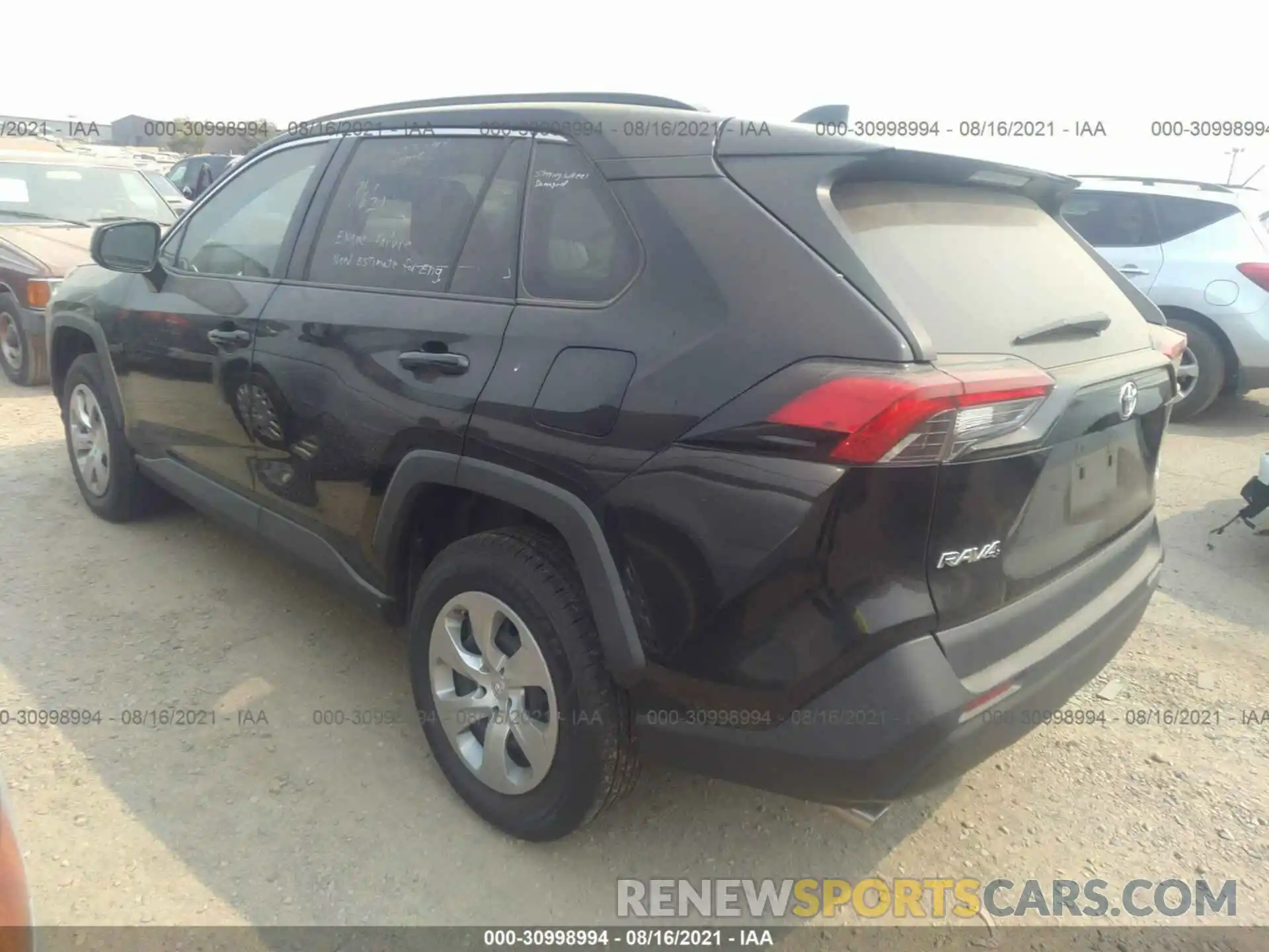 3 Фотография поврежденного автомобиля 2T3F1RFVXKW015215 TOYOTA RAV4 2019