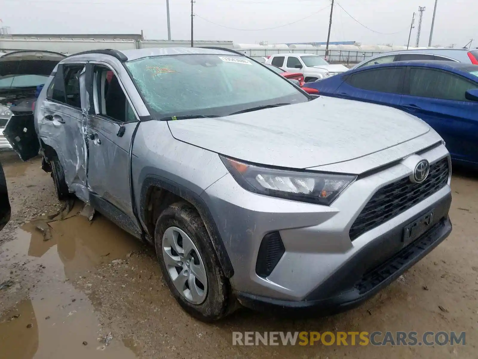 1 Photograph of a damaged car 2T3F1RFVXKW022150 TOYOTA RAV4 2019