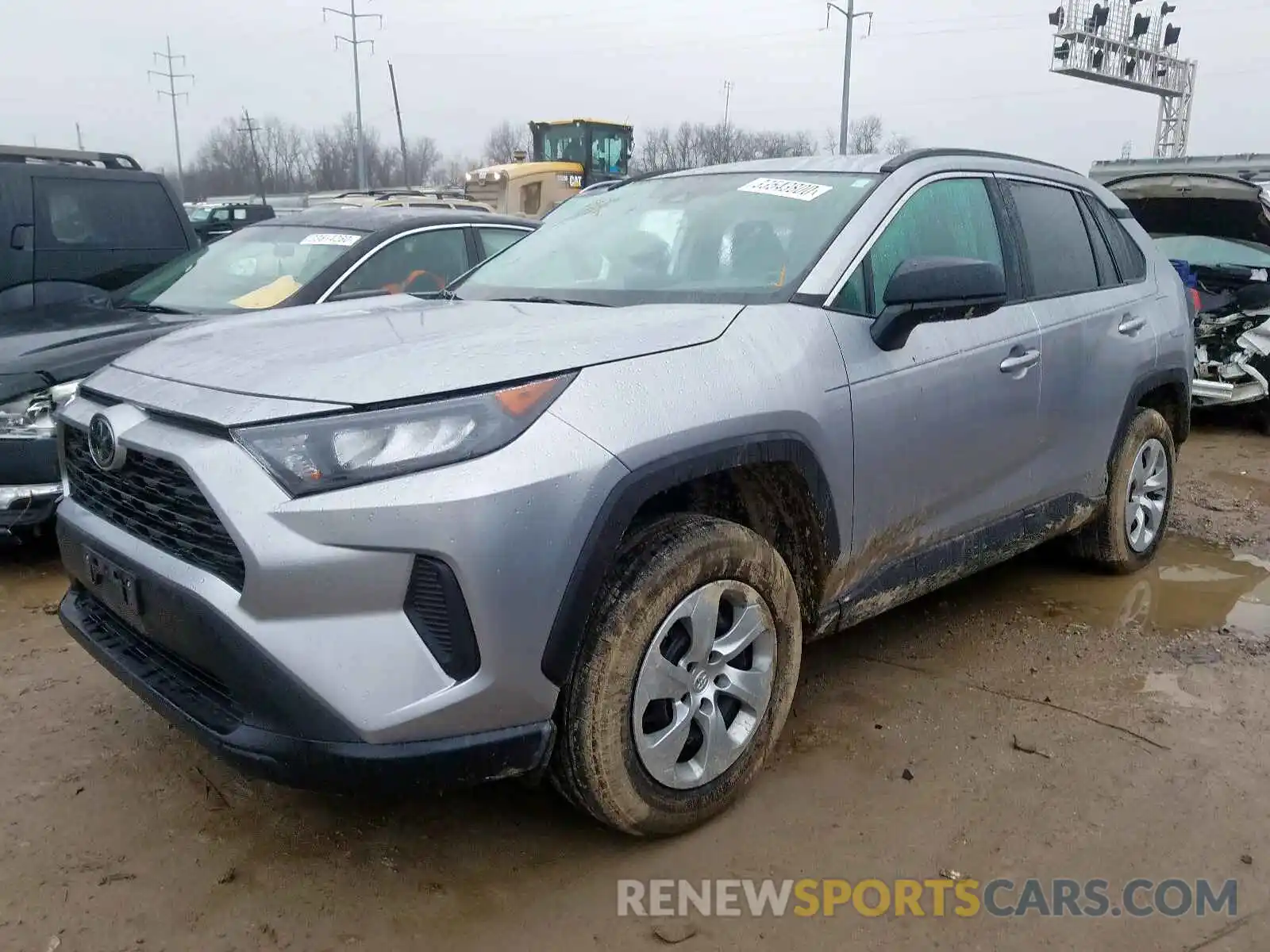 2 Фотография поврежденного автомобиля 2T3F1RFVXKW022150 TOYOTA RAV4 2019