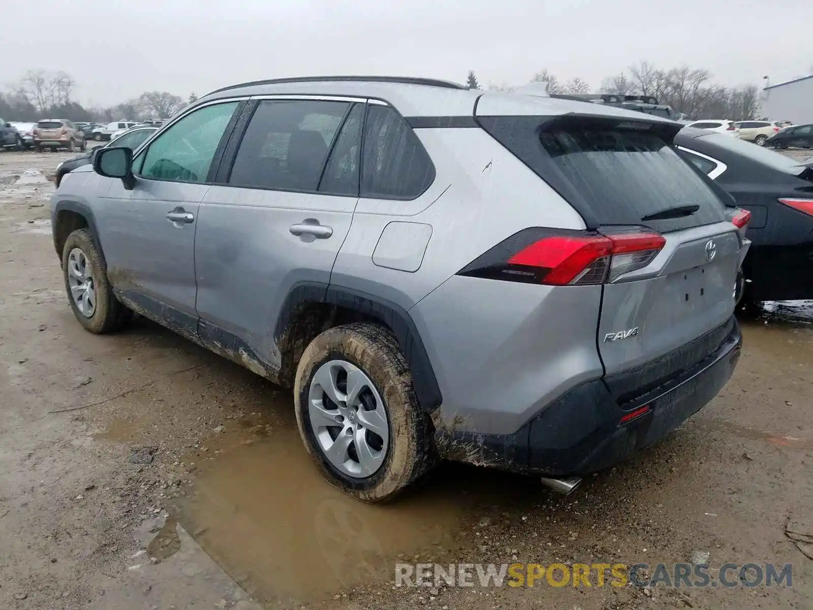 3 Фотография поврежденного автомобиля 2T3F1RFVXKW022150 TOYOTA RAV4 2019