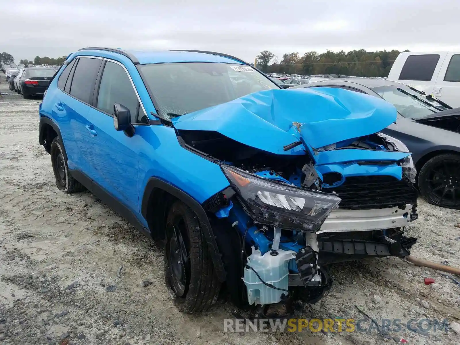 1 Фотография поврежденного автомобиля 2T3F1RFVXKW032712 TOYOTA RAV4 2019