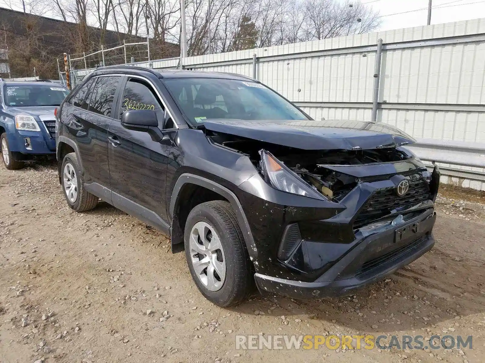 1 Photograph of a damaged car 2T3F1RFVXKW049753 TOYOTA RAV4 2019