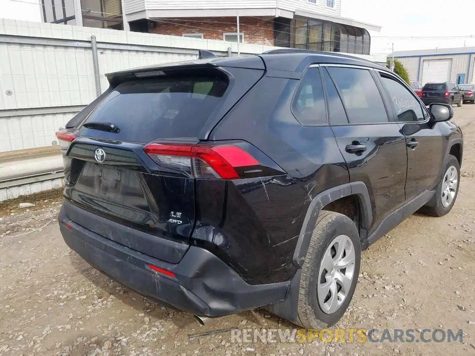 4 Photograph of a damaged car 2T3F1RFVXKW049753 TOYOTA RAV4 2019