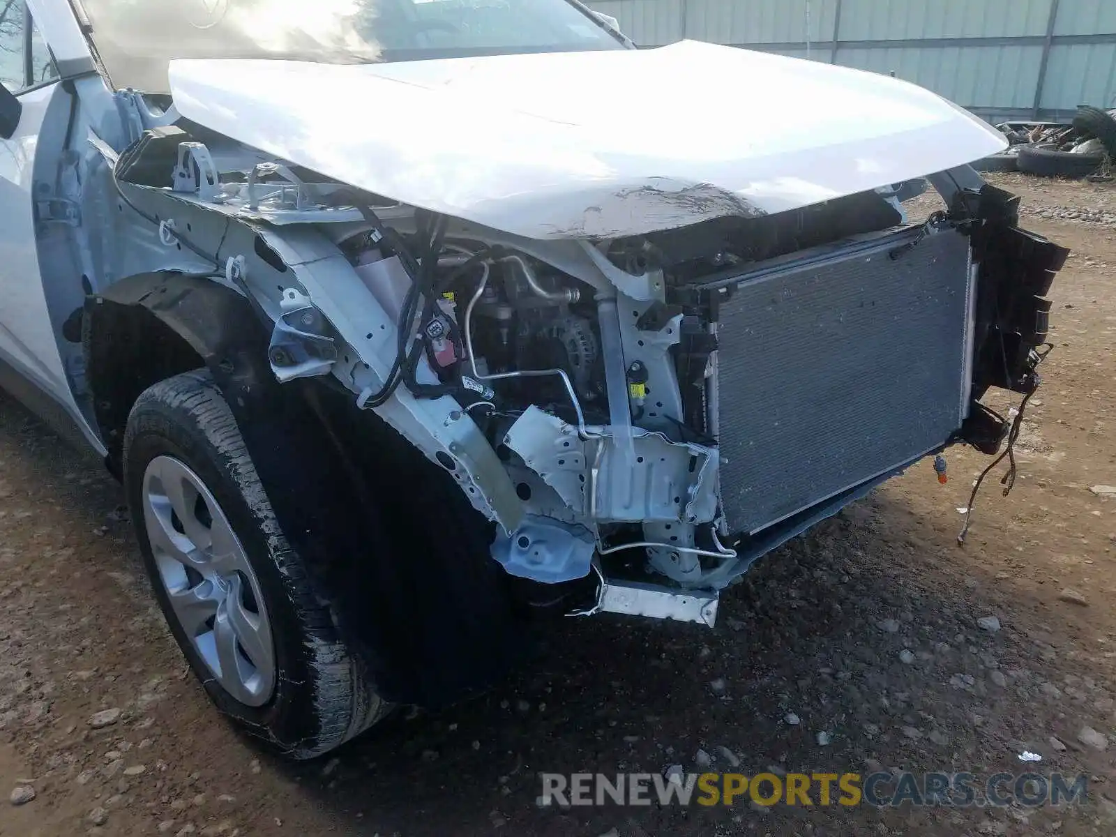 9 Photograph of a damaged car 2T3F1RFVXKW055309 TOYOTA RAV4 2019