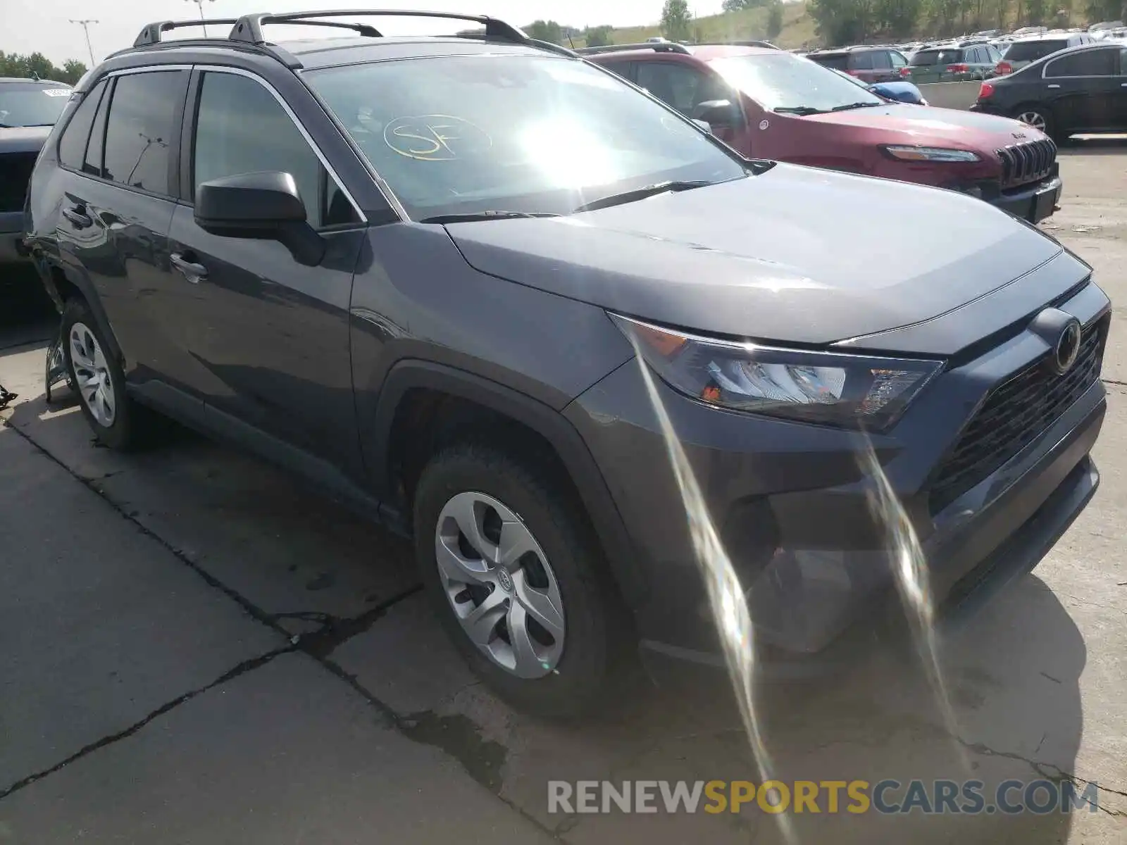 1 Photograph of a damaged car 2T3F1RFVXKW059327 TOYOTA RAV4 2019