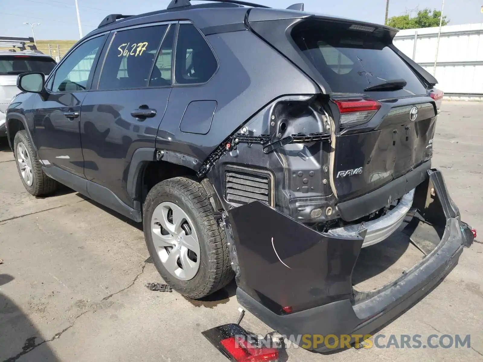 3 Photograph of a damaged car 2T3F1RFVXKW059327 TOYOTA RAV4 2019