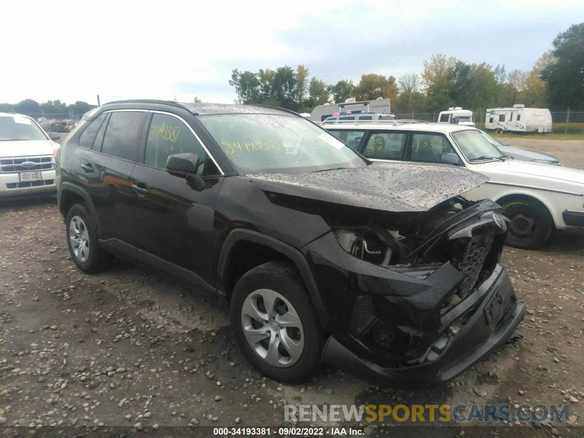 1 Photograph of a damaged car 2T3F1RFVXKW075480 TOYOTA RAV4 2019