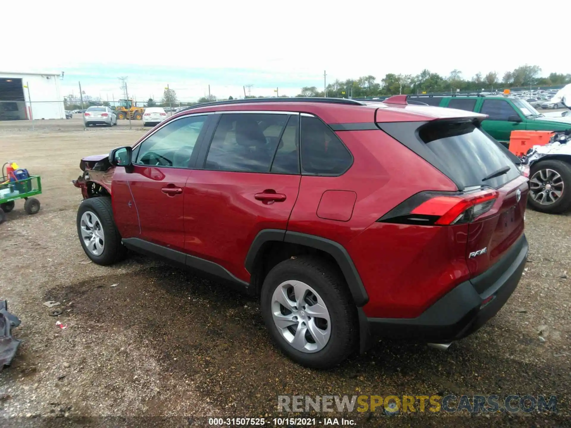 3 Фотография поврежденного автомобиля 2T3F1RFVXKW079691 TOYOTA RAV4 2019