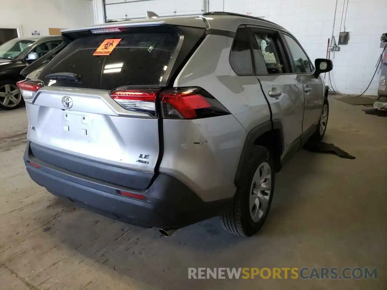 4 Photograph of a damaged car 2T3F1RFVXKW082106 TOYOTA RAV4 2019