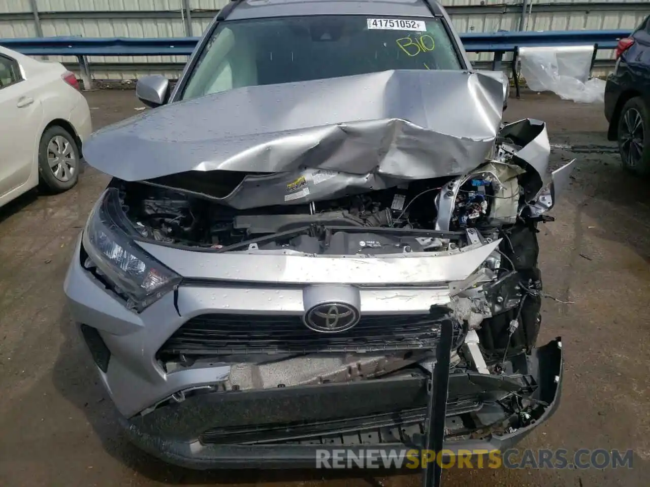 7 Photograph of a damaged car 2T3G1RFV0KC003466 TOYOTA RAV4 2019